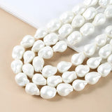 Baroque Freshwater Pearl Beads Spacer Jewelry Making DIY Necklace Charm