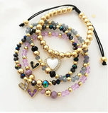Freshwater Pearl Beads Bracelet High Beaded Armband