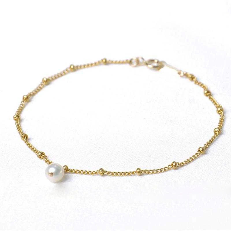 Freshwater Pearl Bracelet Bangles Vintage Boho Bracelet For Women
