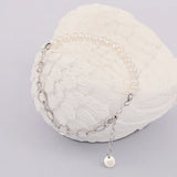 Freshwater Pearl Bracelet Silver 925 Ukrainian Style Fine Jewelry