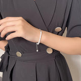 Freshwater Pearl Bracelet Silver 925 Ukrainian Style Fine Jewelry