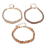 Freshwater Pearl Bracelets Plating Jewelry Gift Love Wedding Banquet