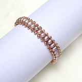 Freshwater Pearl Bracelets Plating Jewelry Gift Love Wedding Banquet