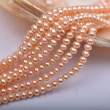 Freshwater Pearl Near Flawless 4-5mm Pink Purple Bracelet Necklace