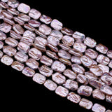 Freshwater Pearl Rectangle Loose Beads 15 x 18 MM DIY Necklace Bracelet