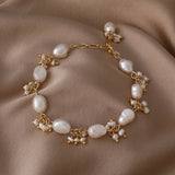 Freshwater Pearl Ins Niche Bracelet Beads Beaded Cold Style