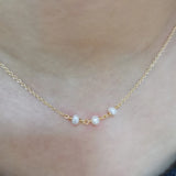 Freshwater Pearl Necklace Choker 14K Filled Pendants Boho Collier Femme