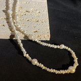 Freshwater Pearl Necklace Vintage Natural Pearl Beads Women Birthday