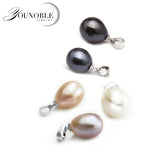 Freshwater Pearl Pendant 925 Silver, Real Natural Pearl Jewelry