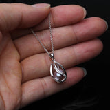 Freshwater Pearl Pendant Fittings 925 Silver