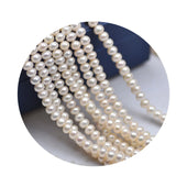 5-5.5mm Freshwater Pearl Beads DIY Materials