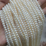 5-5.5mm Freshwater Pearl Beads DIY Materials