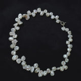 Baroque Freshwater Pearl Oval Necklace for Women