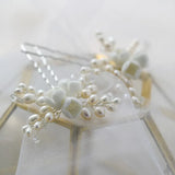 Freshwater Pearls Jewelry Bridal Hair Pins Clips Wedding Headpiece