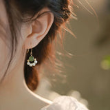 Freshwater Pearls Swirl Beads Clip on Earrings - No Piercing