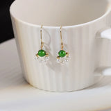 Freshwater Pearls Swirl Beads Clip on Earrings - No Piercing