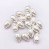Freshwater Shell Teardrop Shape Natural Necklace Pendant Charm Earrings 5pcs