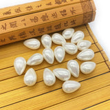 Freshwater Shell Teardrop Shape Natural Necklace Pendant Charm Earrings 5pcs