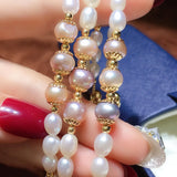 Freshwater Pearl Bracelet 5-8mm Niche Fashionable Design