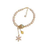 Freshwater Pearl Bracelet Women's All-Match Hand Jewelry
