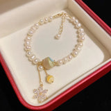 Freshwater Pearl Bracelet Women's All-Match Hand Jewelry