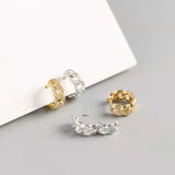925 Silver Zircon Diamond Earrings for Women