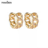925 Silver Zircon Diamond Earrings for Women