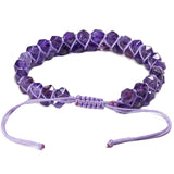 6mm Amethyst Stone Wrap Bracelet for Women