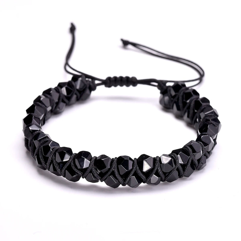 6mm Amethyst Stone Wrap Bracelet for Women