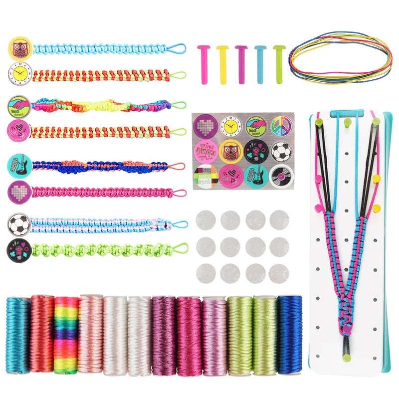 Friendship Bracelet Making Kit DIY Craft Toys for Party Supply