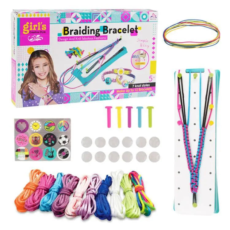 Friendship Bracelet Making Kit Girls DIY Craft Birthday Christmas Party Supply