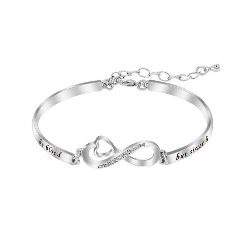 Sister by Heart Friendship Bracelet