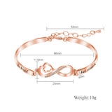 Sister by Heart Friendship Bracelet