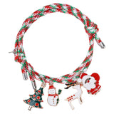 Friendship Bracelets European American Christmas Matching Charm