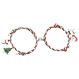Friendship Bracelets European American Christmas Matching Charm