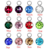 Friendship Keychain - Soul Sister Thank You Gift, Birthstone Appreciation