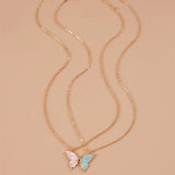 Personalized Friendship Necklace Engraved Pendant Chain Necklace