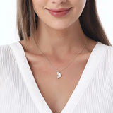 Personalized Friendship Necklace Engraved Pendant Chain Necklace