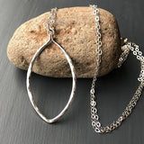 Friendship Petal Necklace 925 Silver Choker Round Pendants Boho Jewelry