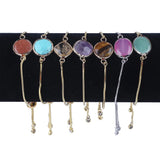 Friendship Bracelets Bulk Good Luck Female Copper Alloy Gemstone Bracelet