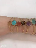 Friendship Bracelets Bulk Good Luck Female Copper Alloy Gemstone Bracelet