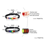 Friendship Rope Bracelets for Couples with Gemstones and Diamonds