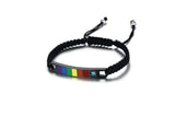 Friendship Rope Bracelets for Couples with Gemstones and Diamonds