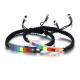 Friendship Rope Bracelets for Couples with Gemstones and Diamonds