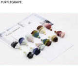 Fringed DIY Earrings Necklace Cake Pendant