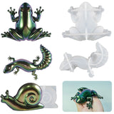 Frog Lizard Snail Animal Silicone Mold Scented Gypsum Ornaments