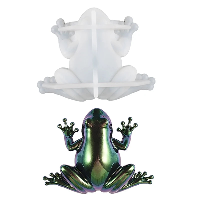 Frog Lizard Snail Animal Silicone Mold Scented Gypsum Ornaments
