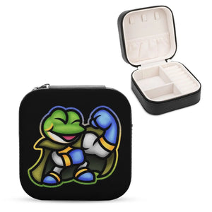 Frog Wins! Jewelry Storage Box Portable Organizer Travel Case