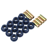 Club Car Bushing Kit for Front Lower Spring+Front Upper A Arm Suspension, Blue