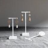 Frosted Acrylic Earrings Display Holder Jewelry Stand
